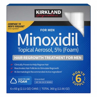 Піна Міноксидил 5% Minoxidil Kirkland Foam ( 6 флаконів )
